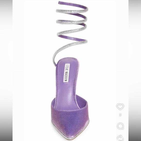 Steve Madden Purple Stiletto Heels - Picture 17 of 17